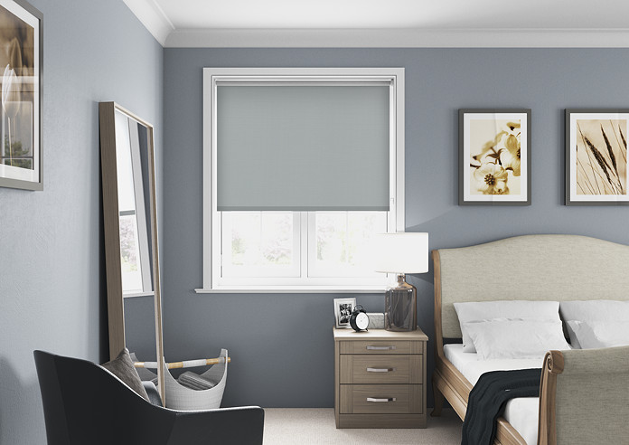 Sarra (Blackout), Slate - Roller Blind - Image 5